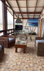 cabaña atardecer de loreto - Caldera