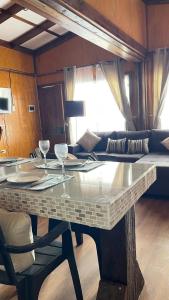 cabaña atardecer de loreto