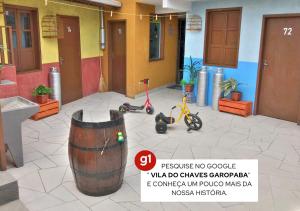 Vila do Chaves - Nossa hospedagem foi matéria no G1