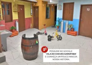 Vila do Chaves - Nossa hospedagem foi matéria no G1 - Paulo Lopes
