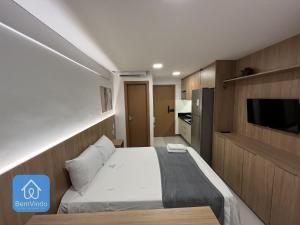 Estúdio Prático e Moderno Na Barra