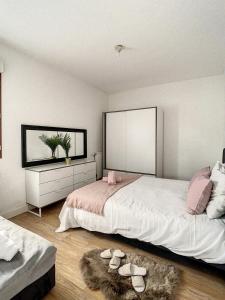 Appartements Grand Appart Renove Paris et Disneyland 4pers : photos des chambres