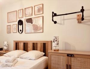 Appartements Le Plessis Capitale - Appartement entier avec jardin : photos des chambres