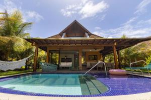 Bangalô no Eco Resort Carneiros beira-mar