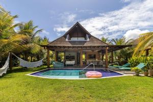 Bangalô no Eco Resort Carneiros beira-mar