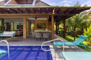 Bangalô no Eco Resort Carneiros beira-mar