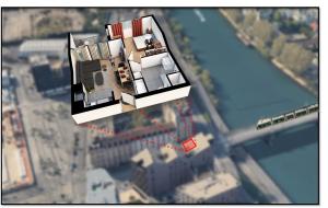Appartements Roi de la Seine a Paris, stade, Gare parking et terrasse : photos des chambres