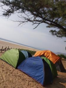 Nirvana beach tent stay