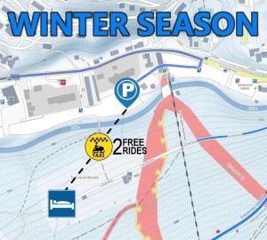 ALPINA SKI IN SKI OUT free parking