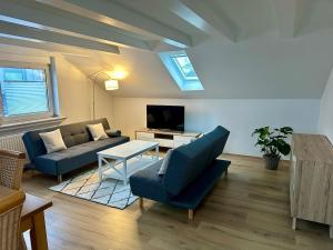 Helle 2-Zimmer Ferienwohnung mit 4 Betten, Nähe Innenstadt in ruhiger Lage