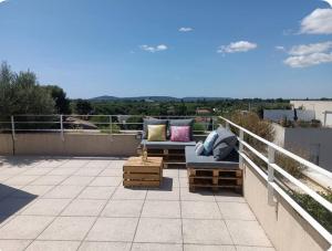 Appartements Appt Standing Rooftop proche Montpellier : photos des chambres