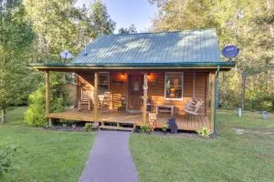 Pet-Friendly Cosby Log Cabin with Backyard and Porch! - Jenkins Mill