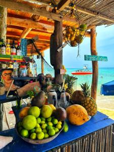Beautiful Cabaña facing the Caribbean Sea!