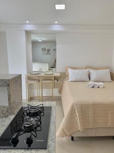 Flat à beira-mar, próximo às festas de verão