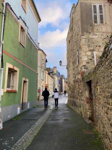 Maisons de vacances La maison bleue : photos des chambres