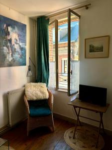 Maisons de vacances La maison bleue : photos des chambres