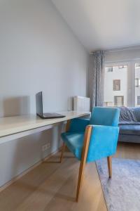 Chic Prague Living at Vista Serenity Apartment with Balcony