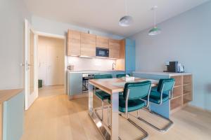 Chic Prague Living at Vista Serenity Apartment with Balcony