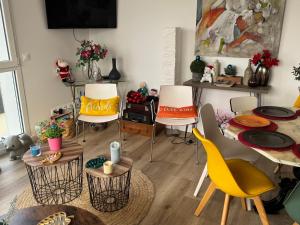 Appartements VANNES 8 pers Gare Roof Top standing traversant 4 chambres : photos des chambres