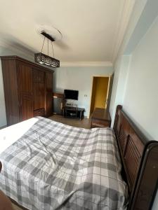 Nasr City - 2Bhk apartment - Fully furnished and equipped- super lux finishing- Sunny - 4th floor - Lift is located in front of the flat