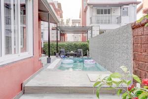 ELIVAAS Irene Jade 3 BHK with Pvt Pool & Balconies