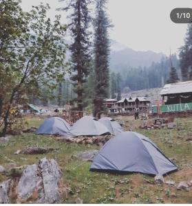 The cafe vee camping point Tosh kutla