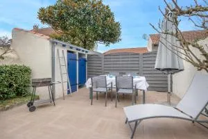 Plage à 200m, maison mitoyenne de plain-pied, 4 pers - 拉贝尔讷里昂雷茨