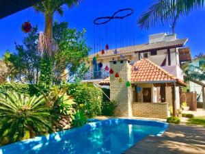 Apto com churrasqueira e mezanino na Pousada Don Graciano