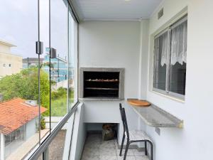 Apartamento, Ar, Churrasqueira a 800m mar -CNO201