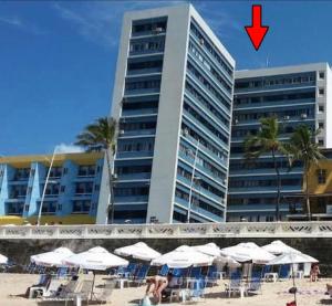 Belíssimo apartamento com uma vista mar espetacular na Barra - No circuito do Carnaval de Salvador - Em frente a praia