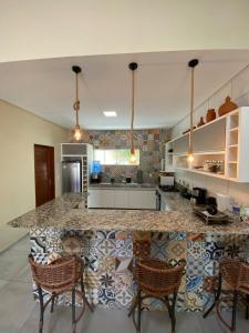 Casa de Praia com Piscina e Churrasqueira em Paripueira - AL