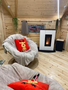 Chalets LE TIKI Perche : photos des chambres
