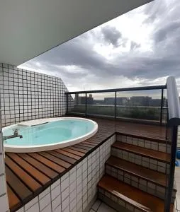 Cobertura Duplex c jacuzzi Hotel Residence Bonapart - Sobradinho