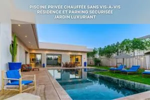 Villa AZUR - Wifi, Piscine chauffée, Sans vis-à-vis - Douar Châba