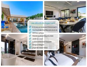 Villa AZUR - Wifi, Piscine chauffée, Sans vis-à-vis