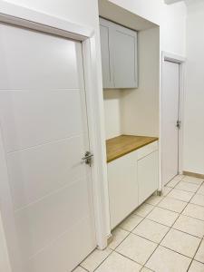 Bed and Shower Alone