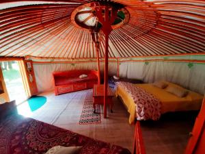 Tentes de luxe Yourtes Corse Le pre aux biches : photos des chambres