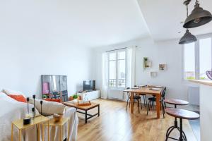 Appartements Le Clair & Spacieux - Parking - 15 min Paris : photos des chambres