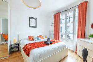 Appartements Le Clair & Spacieux - Parking - 15 min Paris : photos des chambres