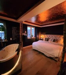 Luxury Loft with Rooftop & Jacuzzi in City Center - 希尔登