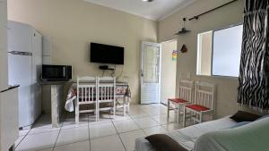 Apartamento aconchegante c Wi-Fi na Praia do Sape