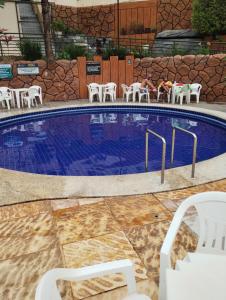 Golden dolphin Grand Hotel com piscinas Thermas, cozinha completa ,parque aquático 24 horas