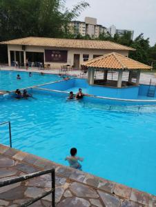 Golden dolphin Grand Hotel com piscinas Thermas, cozinha completa ,parque aquático 24 horas
