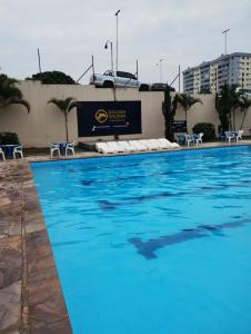 Golden dolphin Grand Hotel com piscinas Thermas, cozinha completa ,parque aquático 24 horas