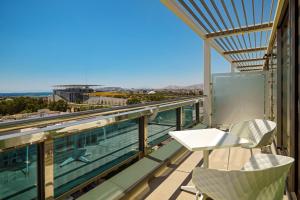 Junior Suite with King Bed and Sea or City View room in Athens Marriott Hotel