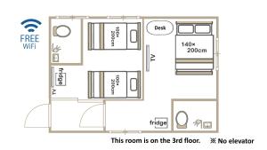 NAMBA STAY 302 新今宮 Shiimamiya
