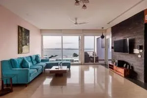 St. Jacinto Island VillaBayViewPoolGoa Airport - 卡乌罗西姆