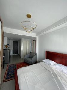 Queen bed,WiFi,Smart TV,City view Studio - bamboo Balcony
