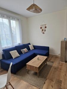 Appartements Caprices des vagues - A 300 m de la plage et a 4 kilometres de Nausicaa, Place de parking privee, Eau douce, Netflix, Primes Video, Wifi haut debit : photos des chambres