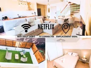 Sublime Duplex - 2 Chambres - Terrasse Privée - Emplacement Idéal - Bois de Nèfles